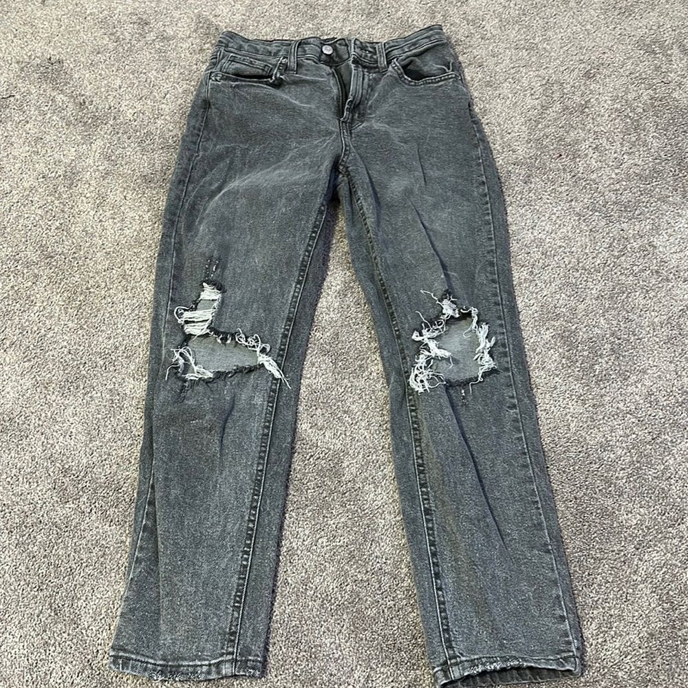 Black/Grey Jeans